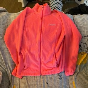 Size L - Columbia, fleece, zip up